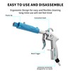 GOCCIDA Upgraded Tornado Air Blow Gun for Deep Car Cleaning