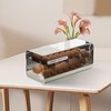 Egg Dispenser for Refrigerator Roll Down - Clear Egg Tray,