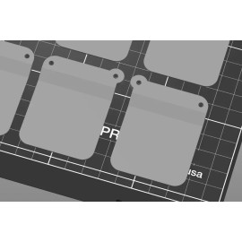 For Losi 2pcs Black Rear Mud Flaps For Team Losi TEN-SCTE 1.0 RTR 1/10 Baja Rey Truck