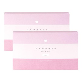 Kodakara Jelly, Girls Pink, Pregnant Jelly, Natural Ingredients Blended (Girls), 2 Box Set