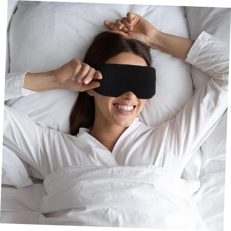 TOVINANNA 1Pc Modal Cotton Sleep Eye Mask Portable Blindfold for