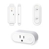 Door Sensor Wireless Remote Control Outlet Switch for Lights &