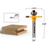 YONICO Slot Cutter Router Bit 1/8-Inch Height X 3/8-Inch Depth