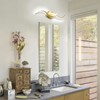 EDISLIVE Modern Wave LED Vanity Light Dimmable Modern Led Vanity