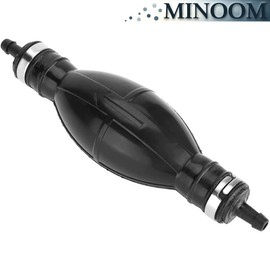 MINOOM FH-8015 Hand Pump Fuel Pump Hand Primer Bulb Fuels Rubber & Aluminum Motorcycle Hand Primer Pump