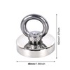 Fishing Magnet, 240 LBS Pulling Force Heavy Duty Rare Earth