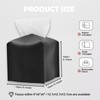 PU Leather Tissue Box Cover Square Decorative Tissue Box Holder