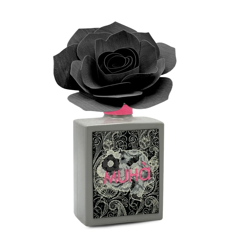 MUHA' Air Freshener Art Pink with Embroidery 100 ml Wood