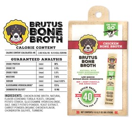 Brutus on the Go Chicken - 0.21oz - Hip Formula Adult Dog