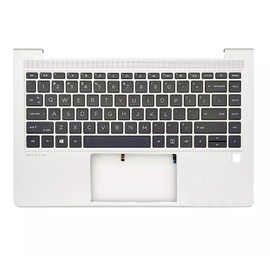 Wzqrps New Replacement for HP Probook 440 G10 445 G10 Laptop Upper Case Palmrest Backlit Keyboard Assembly Part N42405-001 N42406-001 Silver (Probook 440 445 G10 Backlit Keyboard)
