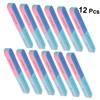 LALAFINA 24pcs Sided Nail File Professional Nail Art Tools for
