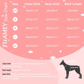 FUAMEY Dog Christamas Sweater, Warm Dog Sweater Classic Snowflake New Year Turtleneck Sweaters Knitwear Cold Weather Dogs Pullover for Small Medium Dogs Puppies & Cats Bulldogs Corgi with Leash Hole