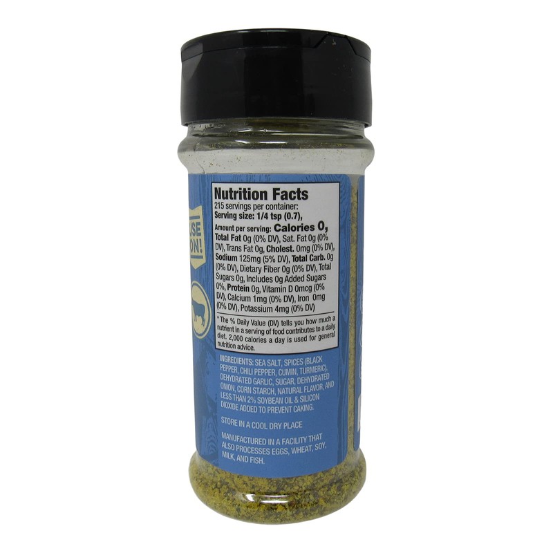 Buc-ee's Texas Round Up Brisket BBQ Rub, Gluten Free, One