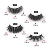 SHIDISHANGPIN 16 Pairs Black Eyelashes Natural Long Multilayer Fluffy Eyelashes