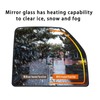 Right Passenger Side Heated Upper Mirror Glass Replacement For 2015-2020