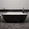 Black Spray Tub and tile Paint 450ml*2 Pack,Bathroom Wallpaper,Bathtub and