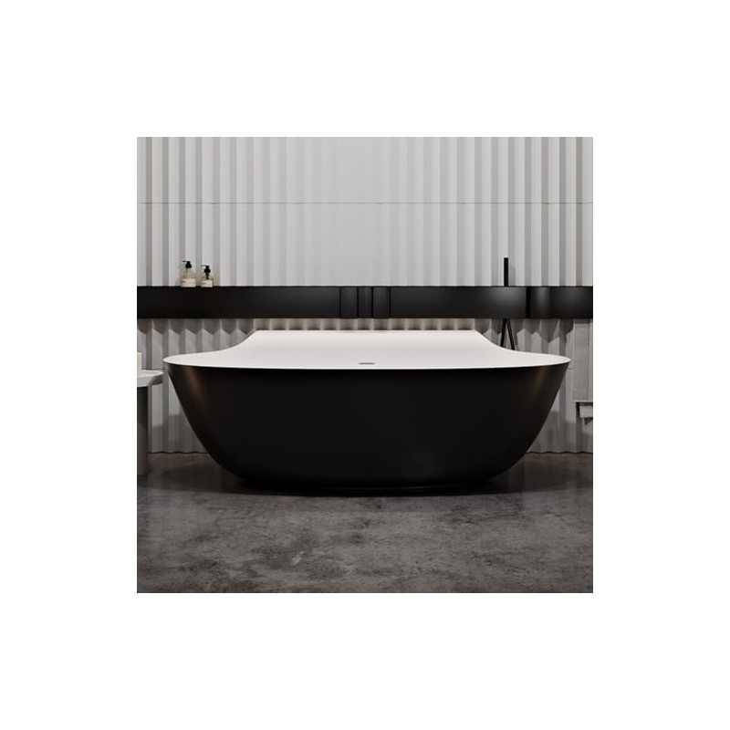 Black Spray Tub and tile Paint 450ml*2 Pack,Bathroom Wallpaper,Bathtub and