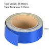 sourcing map Reflective Tape Blue, 50mm x 25m, Outdoor Waterproof