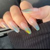 1 Box Solid Chameleon Shining Laser Neon Powder Nail Parts