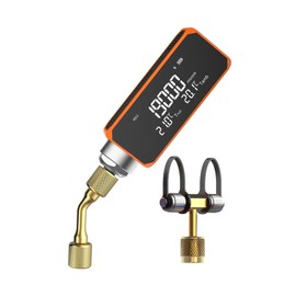 Elitech VGW-Mini HVAC Vacuum Meter, High Precision Digital Vacuum Gauge with Oil Filter Protector, Supports Multiple Unit Display, Ideal for Air Conditioning and Cooling Systems