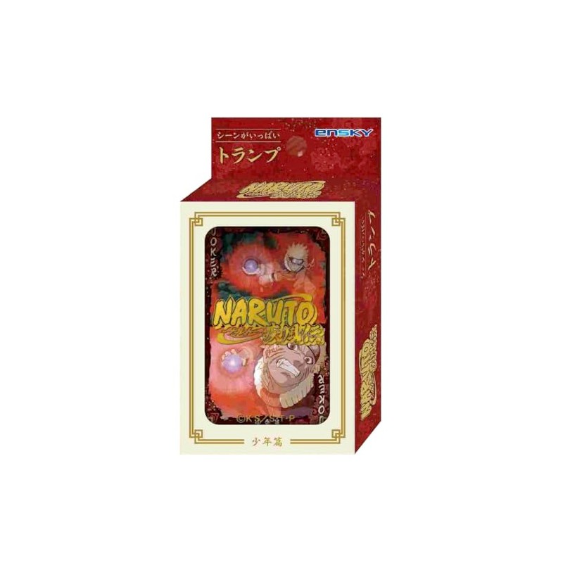 Naruto Shippuden Playing Cards with Full Scenes Shonen