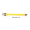 USB Male to Type C Male Cable 10Gbps 5A 13.8cm