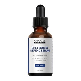 Vitamin C Face Serum 15% L. Ascorbic Acid, Ferulic Acid .5% + Vitamin E for Self Care and Beauty, Face Dark Spot Corrector and Anti Aging 1oz, Made In