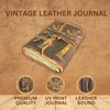 URBAN LEATHER 8 inch Tree for Life Heart Leaves Rustic