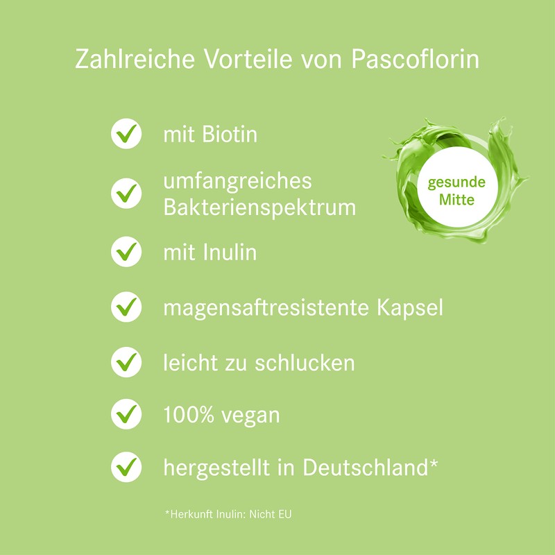 Pascoe Pascoflorin: 9 Probiotic Lactic Acid Bacteria Cultures for the