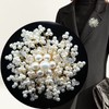 Coollooda Corsage, Formal Brooch, Pearl, Graduation, School Entrance, Wedding, Ladies,