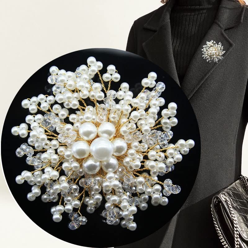 Coollooda Corsage, Formal Brooch, Pearl, Graduation, School Entrance, Wedding, Ladies,