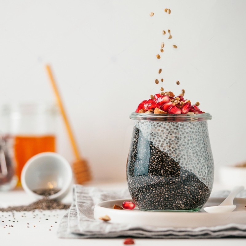 Chia Seeds – Natural, Raw, Non-GMO, Gluten-Free, High in Omega-3,