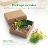 GOOZADA 6 Pack Mini Vase Glass Magnets, Cute Magnetic Fridge