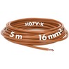 5 m Lapp 4520036 H07V-K 16.0 mm² Brown I Wiring