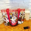 2025 Idea New Transparent PVC Beach Tote Bag with Cute Character Waterproof Print Strawberry Bear - No Specs 20ea