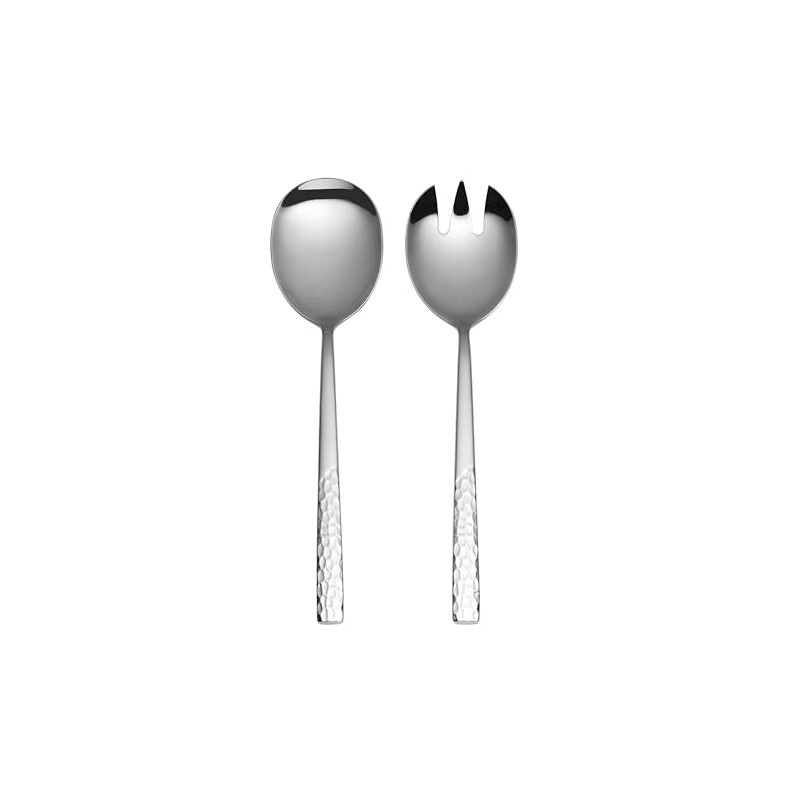 Oneida Mezze Salad Servers, 1.05 LB, Stainless Steel