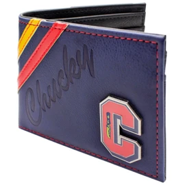 Child's Play Chucky Good Guys Friends Till The End Wallet Bi-Fold ID & Card Holder - Blue, blue, Casual