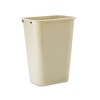 Rubbermaid RCP295700BG 10.25 Gallon Swing-Lid Plastic Wastebasket, Black, 1 Each