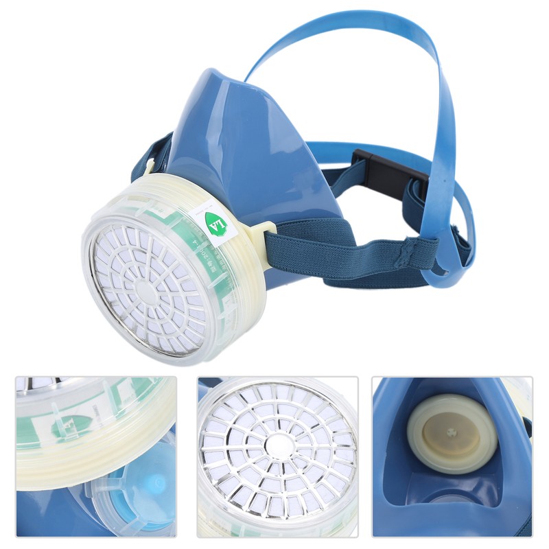 Facial Cover SelfPriming AntiToxic with Filter Box Gas Defense Portable