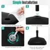 Giantex Fillable Umbrella Base - 44 lbs HDPE Patio Umbrella
