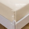 MOHAP Double Fitted Sheet with 30CM Depth Pocket Only Bedsheet