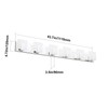 Aipsun 6 Lights Modern LED Bathroom Vanity Light Acrylic Stainless