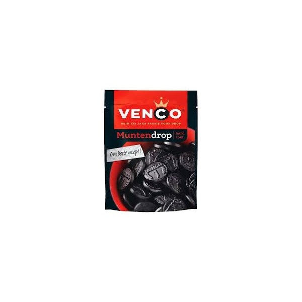 Venco Licorice Coins 8.4 Oz Bag (Pack of 10)