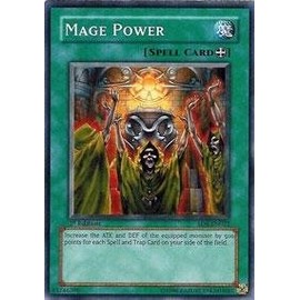 Yu-Gi-Oh! - Mage Power (SD6-EN022) - Structure Deck 6: Spellcaster's Judgment - 1st Edition - Common