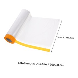 SHINEOFI 2Rolls Window Insulation Film Kit Pe Shrink Film for Windows Weatherproofing Cold Weather Protection Durable Reusable Window Film for Home Office