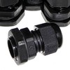 10 Pack MCG Black M16 IP68 16mm Cable Compression Glands