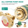 POWERENG 120W 115V Automatic Household Water Pressure Booster Pump,396GPH, 21.7
