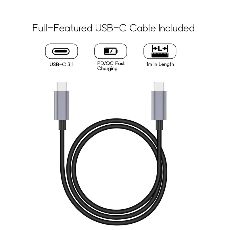 TreasLin Switch Replacement Dock, PD 36W USB C Charger for