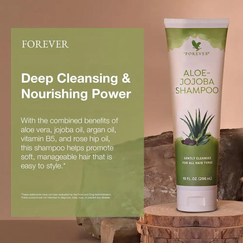Champú Forever Living Aloe-Jojoba para Todo Tipo de Cabello