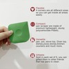 Plastic Pan Dish Pot Food Kitchen Scraper Tool Set, 3